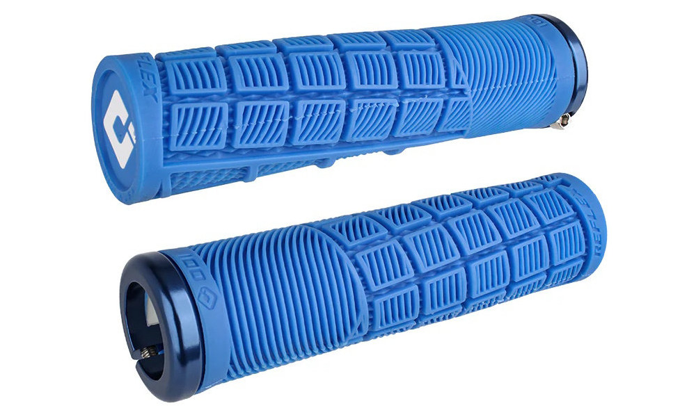 Käepidemed ODI Reflex v2.1 Lock-On MTB 135mm White/Blue 