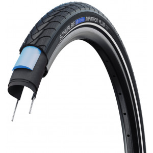 Väliskumm 28" Schwalbe Marathon Plus HS 348 Perf Wired 25-622 / 700x25C Black-Reflex