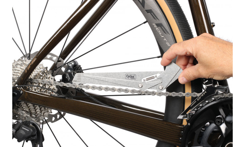 Tööriist Cyclus Tools chain wear indicator universal with scale (720348) - 2