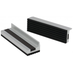 Tööriist Cyclus Tools protective aluminum vice jaws goma finely grooved magnetic 100 mm 2 tk. (720349)