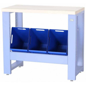 Töötoa lauaosa Cyclus Tools System 500 trash can 25L for workbench 720801 blue 3 tk. (720805)