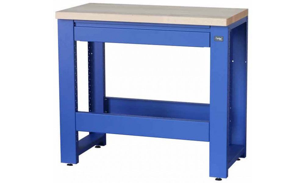 Töötoa laud Cyclus Tools System 500 with pull-out drawer 89 x 100 x 50 cm blue (720808) 