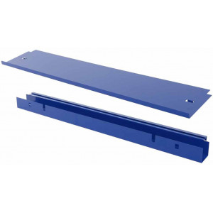 Töötoa lauaosa Cyclus Tools System 500 media board 10 x 100 x 6 cm for perforated wall 720810 blue (720811)