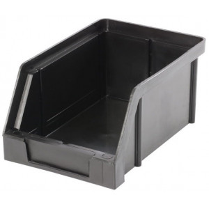 Töötoa lauaosa Cyclus Tools System 500 stacking box for holding rail 720812 7 x 10 x 15 cm black (720815)