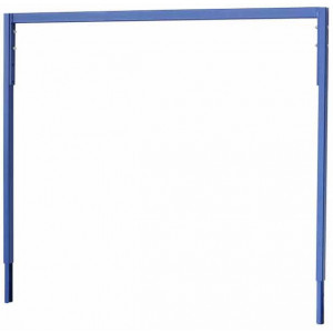 Töötoa lauaosa Cyclus Tools System 500 telescopic tire / frame hanging rail 89 x 100 x 3 cm for perforated wall 720810 blue (7