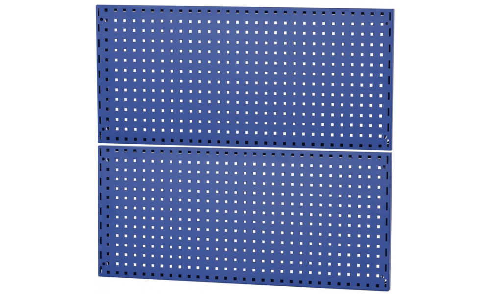 Töötoa lauaosa Cyclus Tools System 500 perforated panel for wall mounting 45 x 100 x 3 cm blue 2 tk. (720820) 