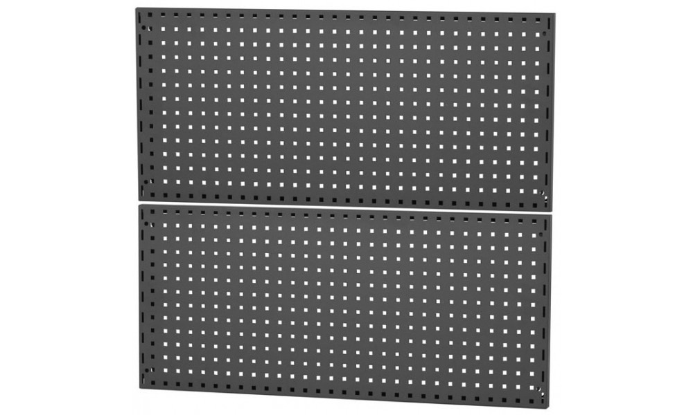 Töötoa lauaosa Cyclus Tools System 500 perforated panel for wall mounting 45 x 100 x 3 cm anthracite 2 tk. (720824) 