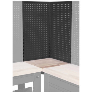 Töötoa lauaosa Cyclus Tools System 500 corner module 89 x 50 x 50 cm for workbench anthracite (720862)