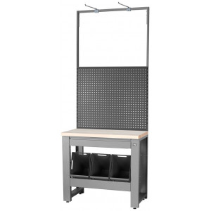 Töötoa laud Cyclus Tools Gerrit System 500 7-piece 259 x 100 x 50 cm anthracite (720894)