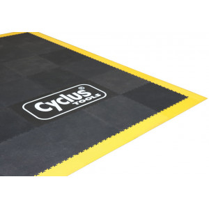 Töökoja põrandaplaat Cyclus Tools Industry PVC 50 x 50 x 0.7 cm black 10 tk. (730031)