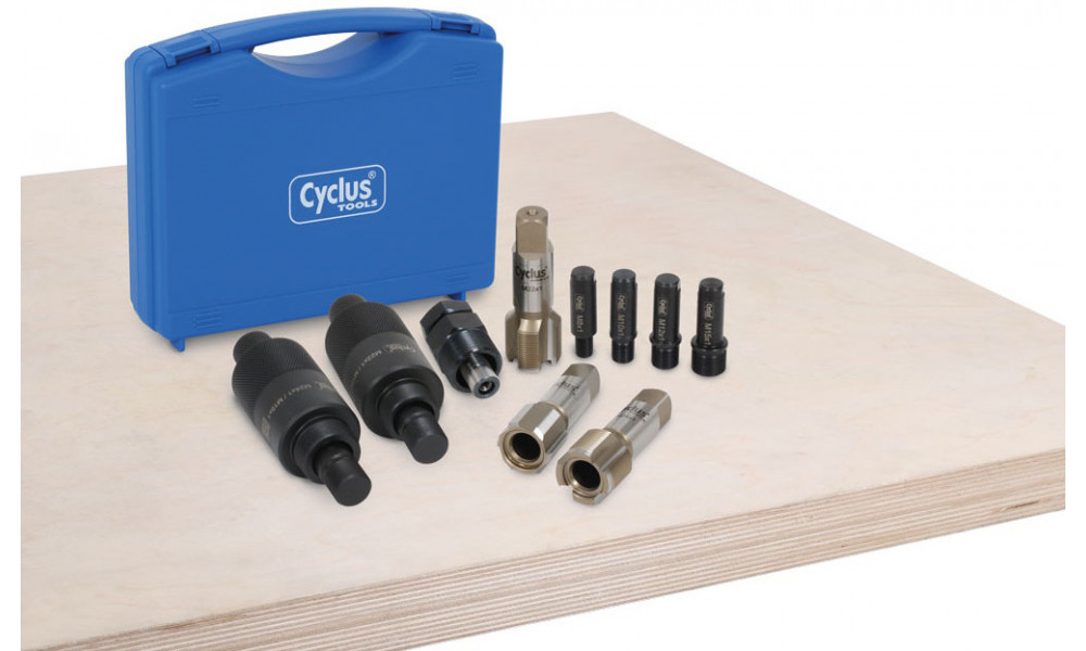 Tööriistakomplekt Cyclus Tools for crank repair and removal/installation with case (720264K) 