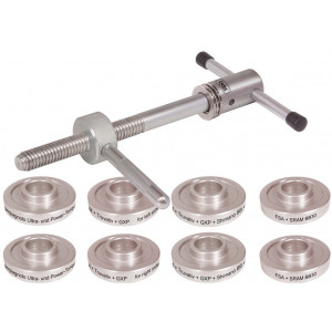 Tööriistakomplekt Cyclus Tools bottom bracket press with 5 bushing pairs for 24/30 mm Press-Fit Shimano / SRAM / Campagnolo / 