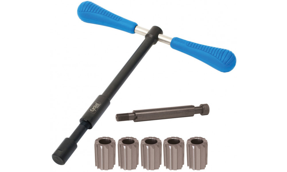 Tööriistakomplekt Cyclus Tools seat tube reamer holder with 5 optional reamers and extension (729994) 