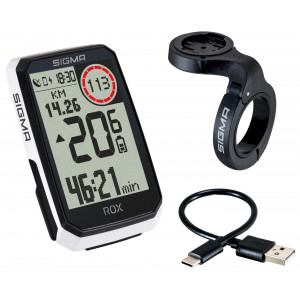 Rattakompuuter SIGMA ROX 4.0 Endurance GPS White