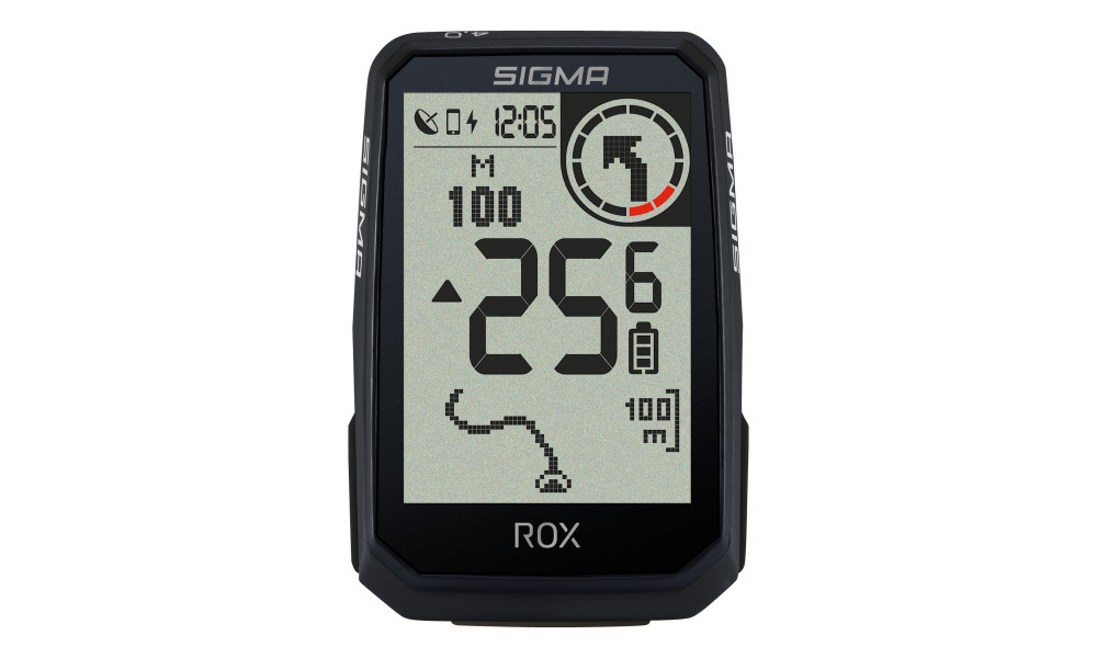 Rattakompuuter SIGMA ROX 4.0 Endurance GPS Black Sensor Set - 3