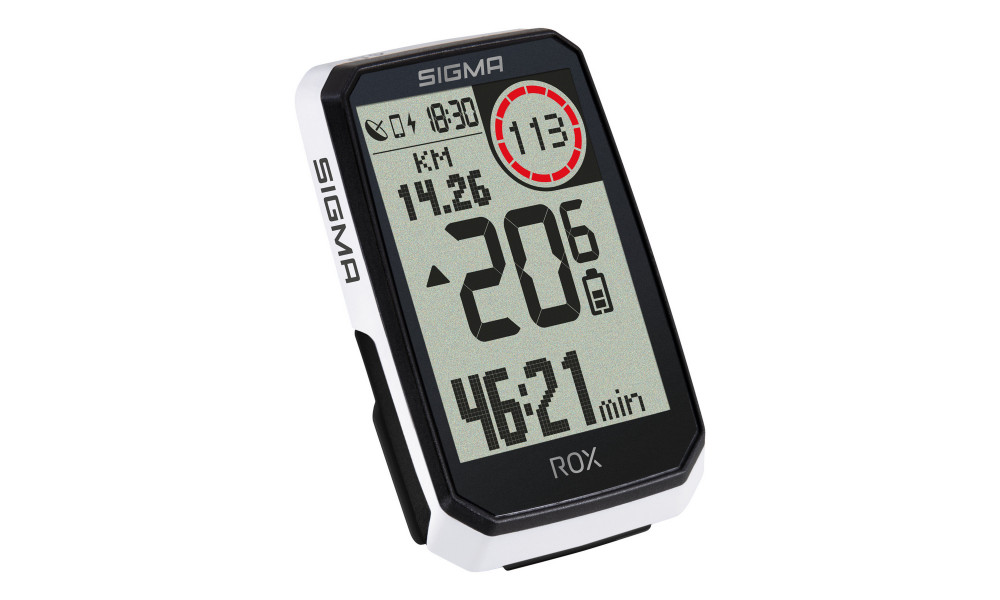 Rattakompuuter SIGMA ROX 4.0 Endurance GPS White Sensor Set - 3