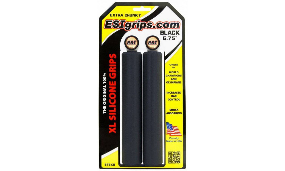 Käepidemed ESI Extra Chunky XL black - 2