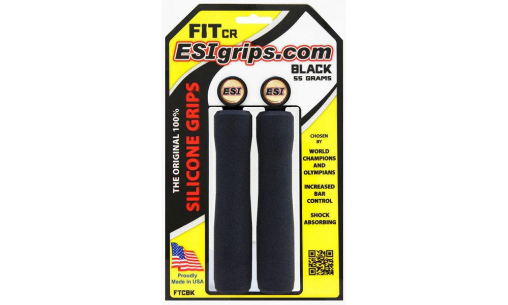 Käepidemed ESI FIT CR black 