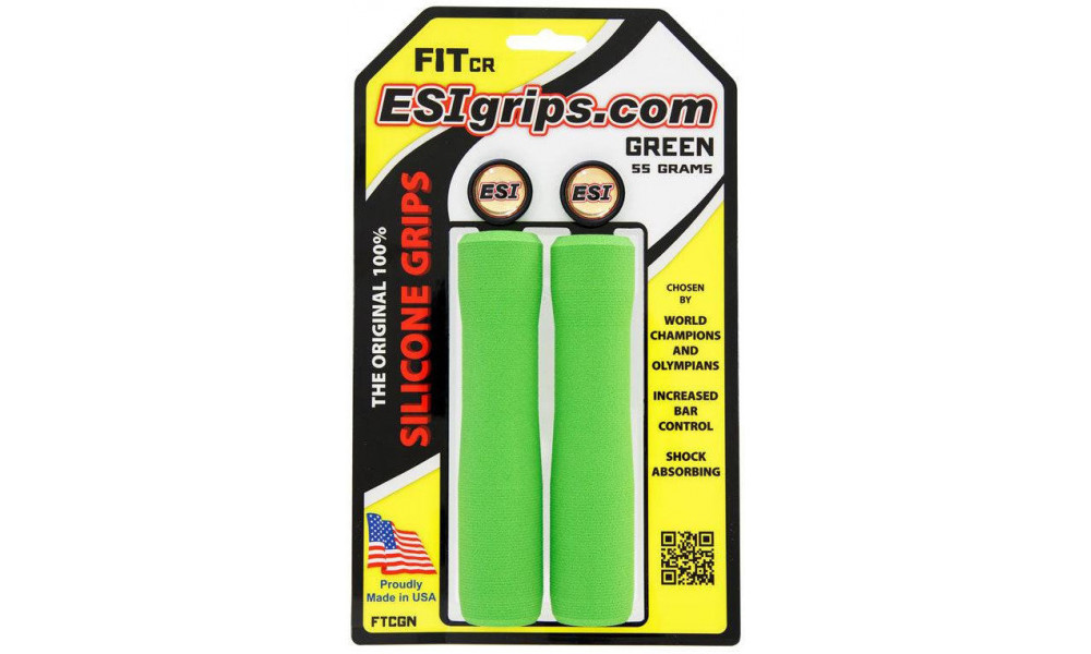 Käepidemed ESI FIT CR green 