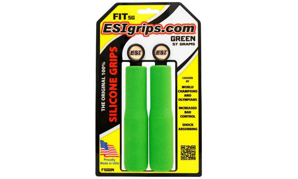 Käepidemed ESI FIT SG green 
