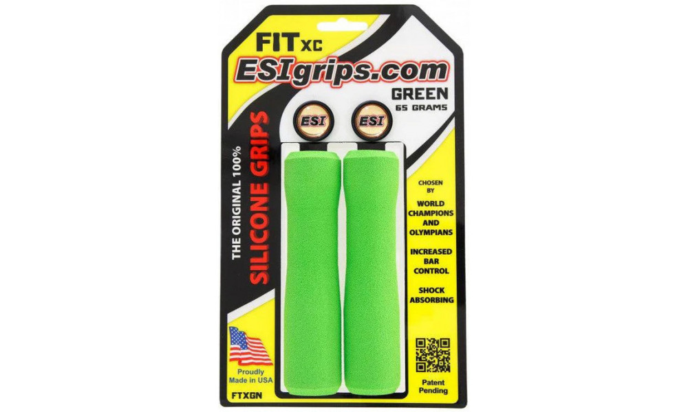 Käepidemed ESI FIT XC green 