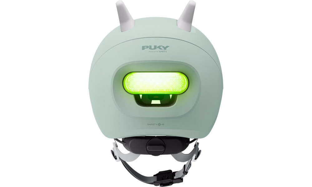 Kiivri PUKY Sparky Junior + lamp green - 3