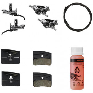 Eesmised ja tagumised ketaspidurid Shimano XTR BL-M9220 (L) + BR-M9220 (F/R) 4-Piston J-Kit hydraulic post mount