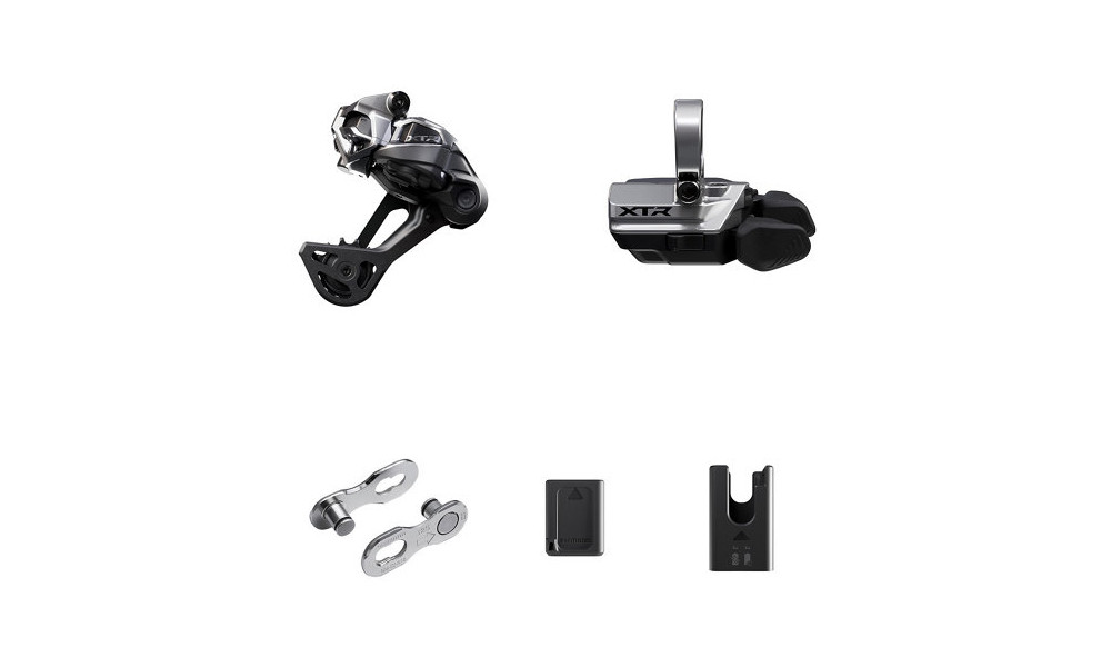 Ülekande osade uuenduskomplekt Shimano XTR Di2 RD-M9250 SGS + SW-M9250-R clamp 1x12-speed 