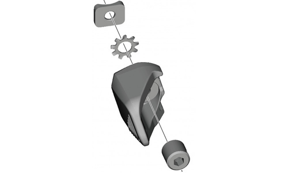 Käiguvahetuse käigukangi remondikomplekt Shimano SW-M9250-R Lever Y Unit 