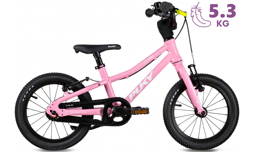 Jalgratas PUKY LS-PRO 14 Alu LTD rose 