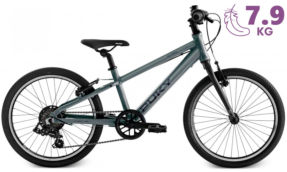 Jalgratas PUKY LS-PRO 20-7 Alu ash blue/anthracite - 4
