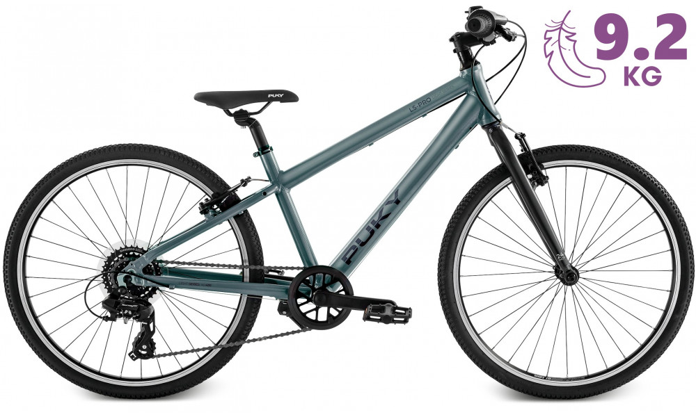 Jalgratas PUKY LS-PRO 24-8 Alu ash blue/anthracite - 3