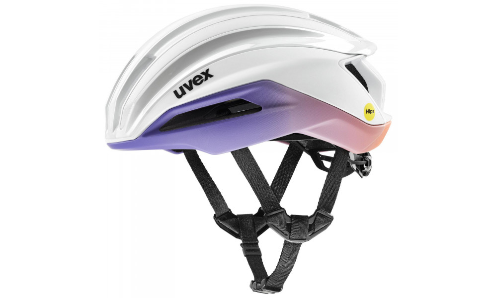 Kiivri Uvex surge aero MIPS white-lilac apricot matt - 7