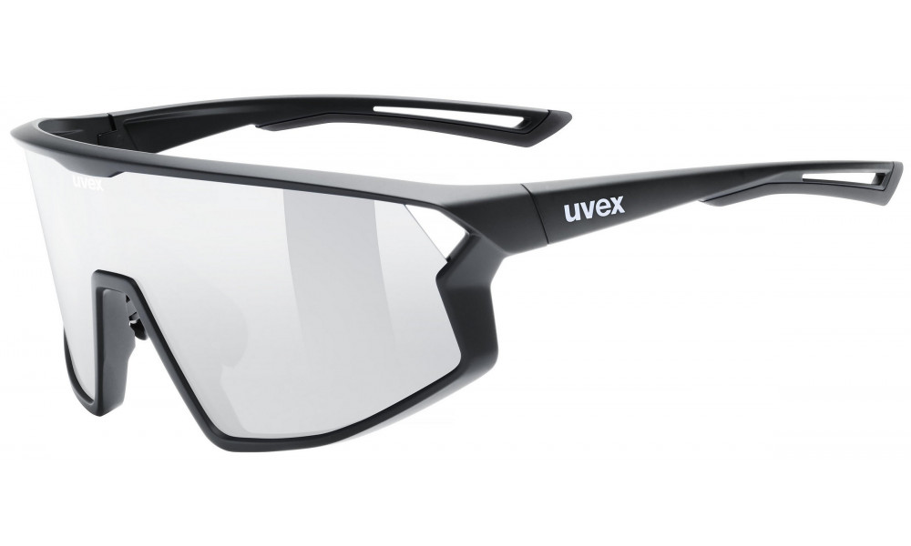 Prillid Uvex skyryse black matt / mirror silver - 1
