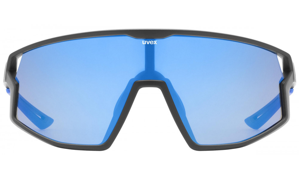 Prillid Uvex skyryse black matt / mirror blue - 3