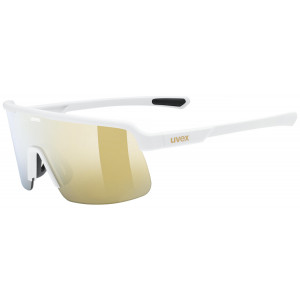 Prillid Uvex dyrt white matt / mirror gold