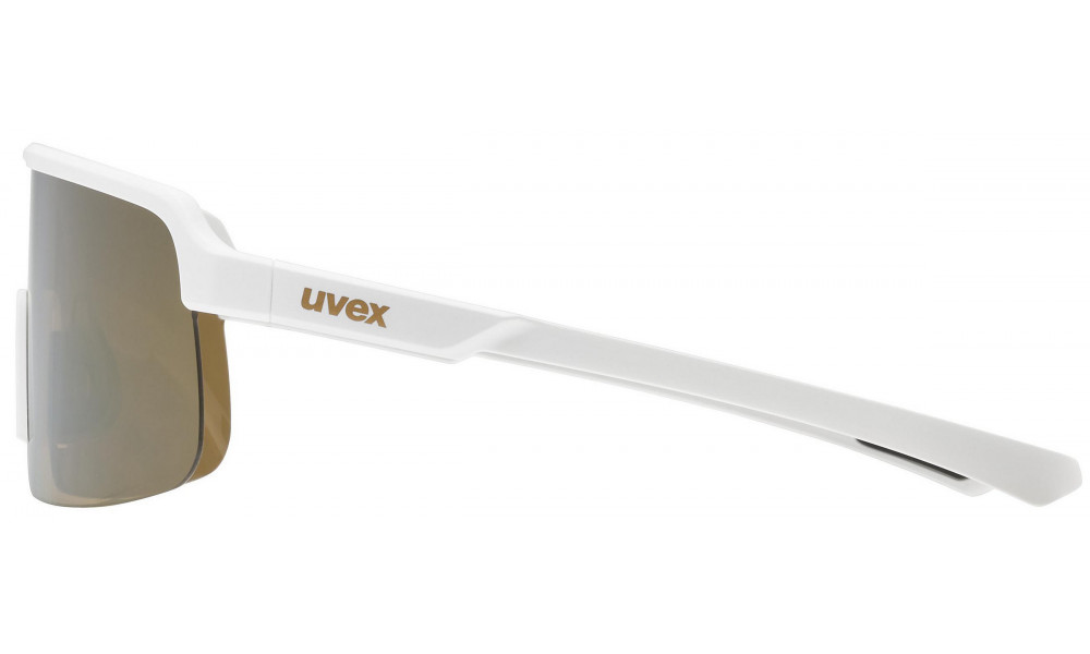 Prillid Uvex dyrt white matt / mirror gold - 2