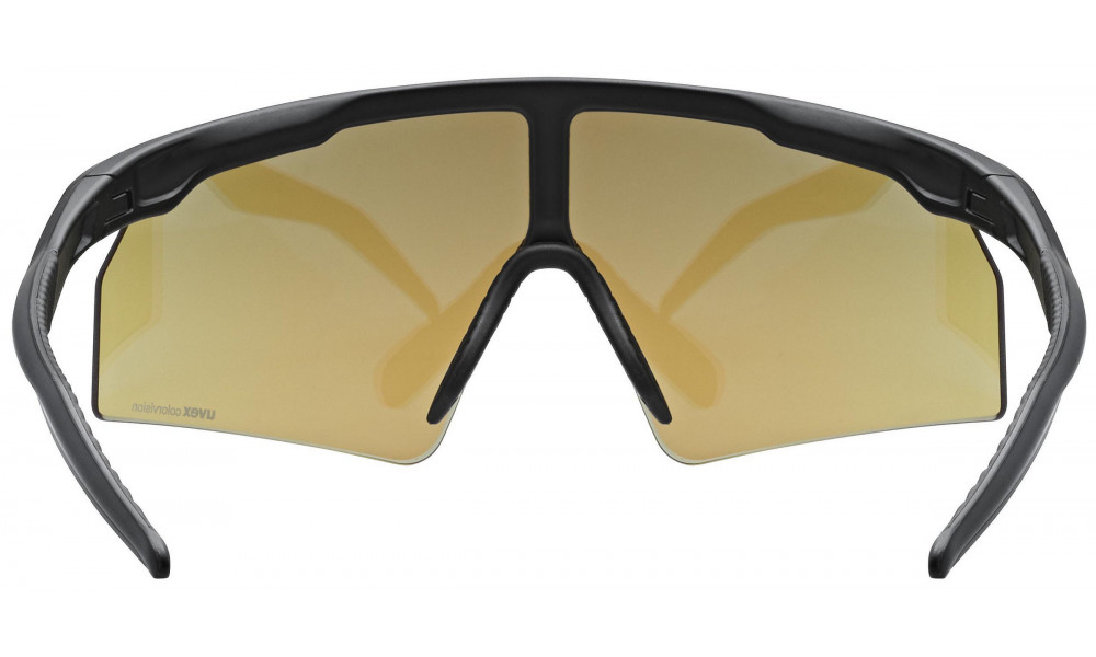 Glasses uvex ultimate pace ultra CV black matt / mirror blue - 4