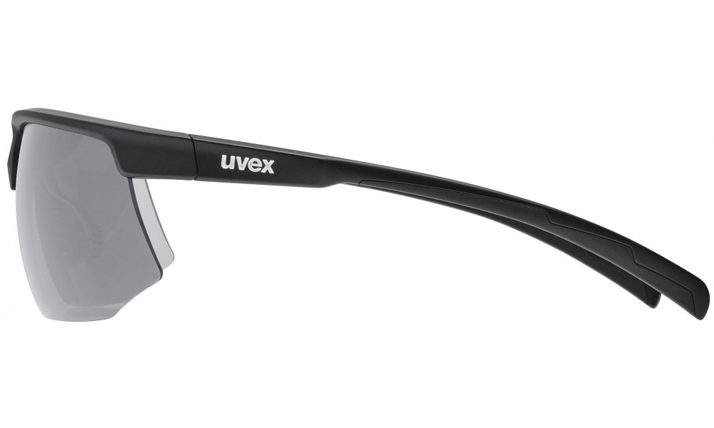 Glasses uvex aerios s black matt / smoke - 2