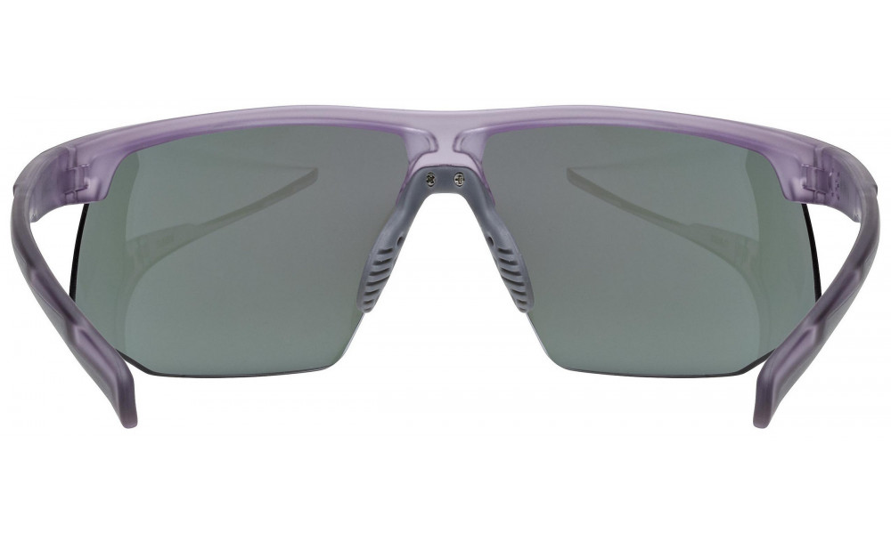 Glasses uvex aerios s purple matt trans / mirror purple - 4