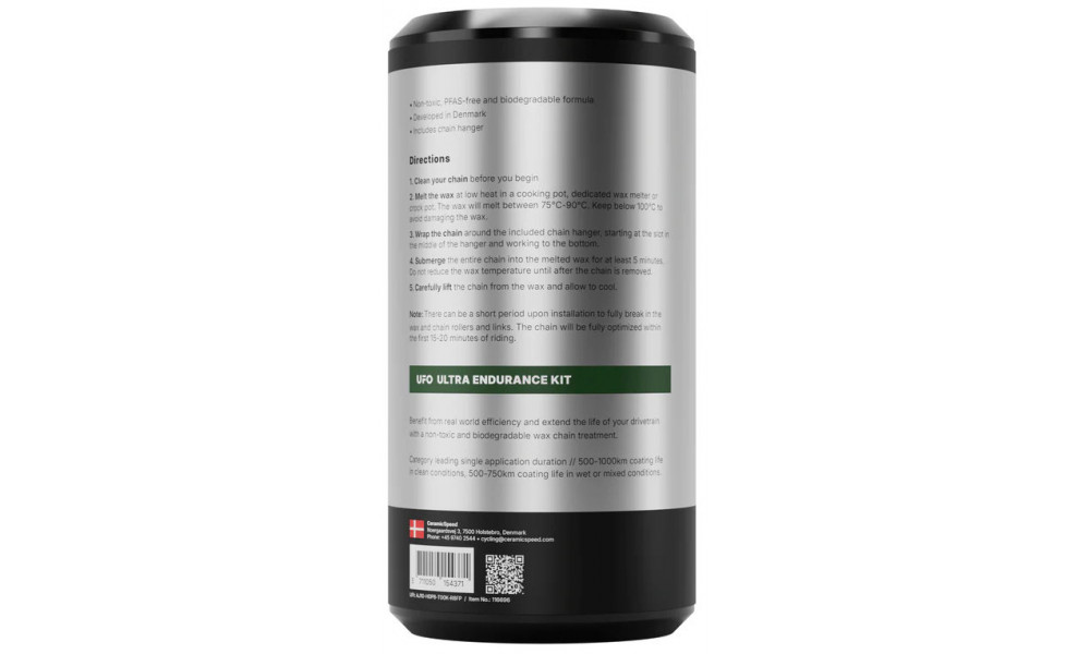 Keti vahatamise komplekt CeramicSpeed UFO Ultra Endurance Wax Kit - 2
