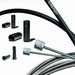 Käigutrossi komplekt Capgo BL Double(2x) ECO stainless Shimano/Sram Road & MTB black