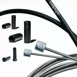 Käigutrossi komplekt Capgo BL Double(2x) ECO stainless Shimano/Sram Road & MTB black