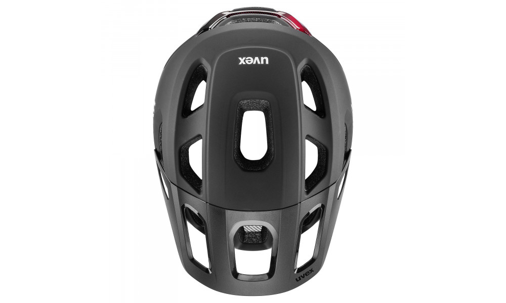 Kiivri Uvex react MIPS black-ruby red matt - 2