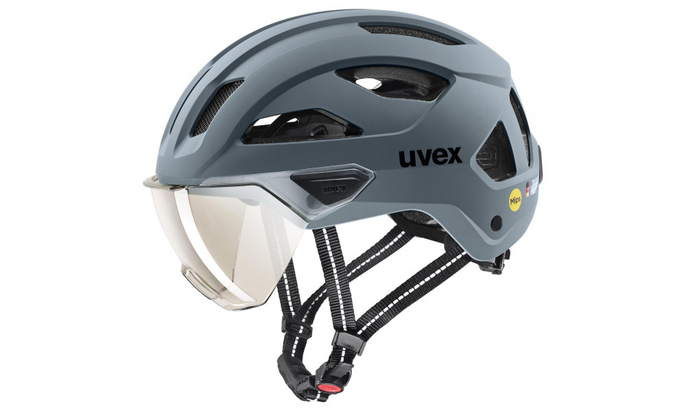 Kiivri Uvex stride visor MIPS anthracite matt - 1