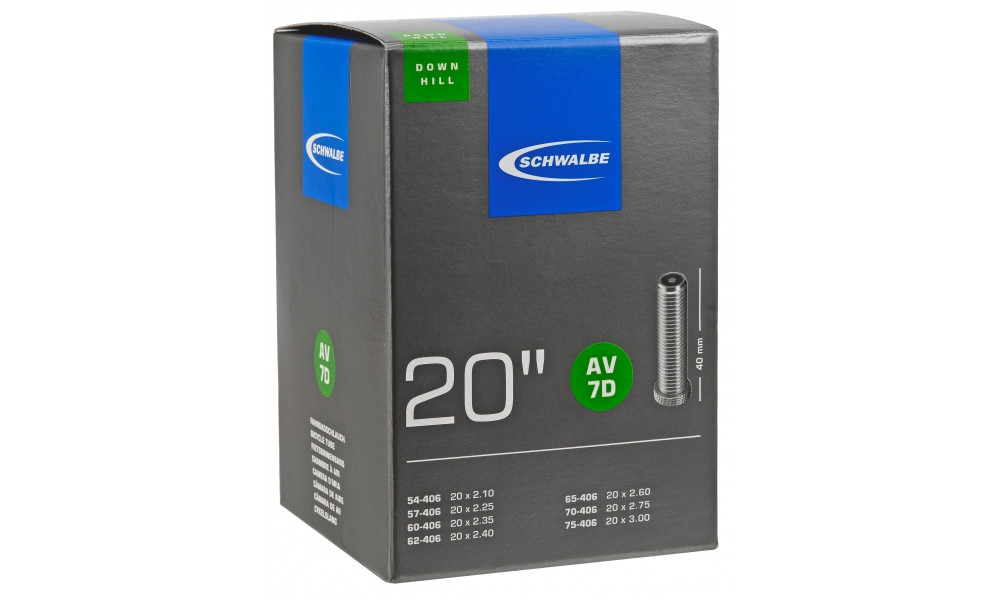 Sisekumm 20" Schwalbe AV7D (54/75-406) - 2