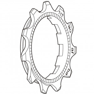Tirr Shimano DEORE XT CS-M760 9-speed 11T
