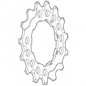 Tirr Shimano DEORE XT CS-M760 9-speed 15T