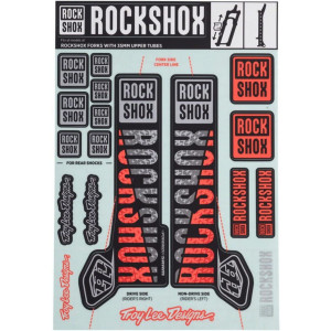 Amordi kleebis Rockshox Troy Lee Design
