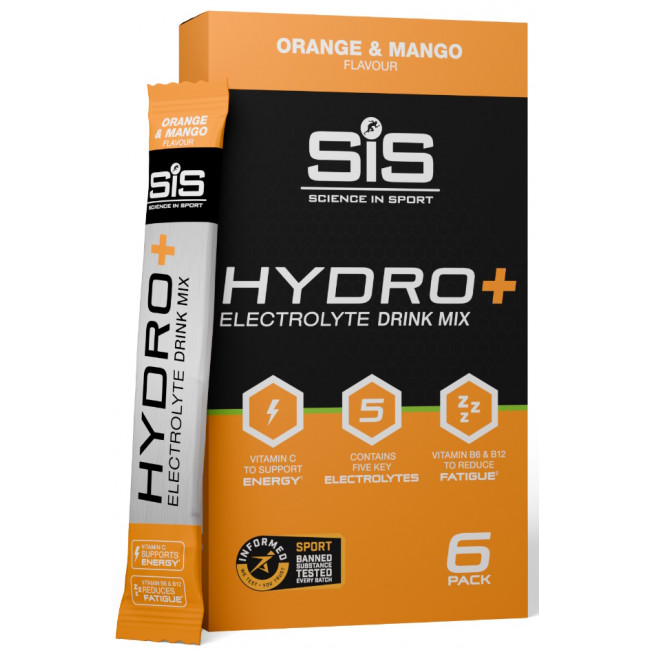 Energia joogipulber SiS GO Hydro+ Orange & Mango 6x4.5g